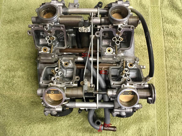 F FIERCE CYCLE Motorcycle Carburetor Repair Rebuild Set Parts for Honda VFR750 1994-1997 